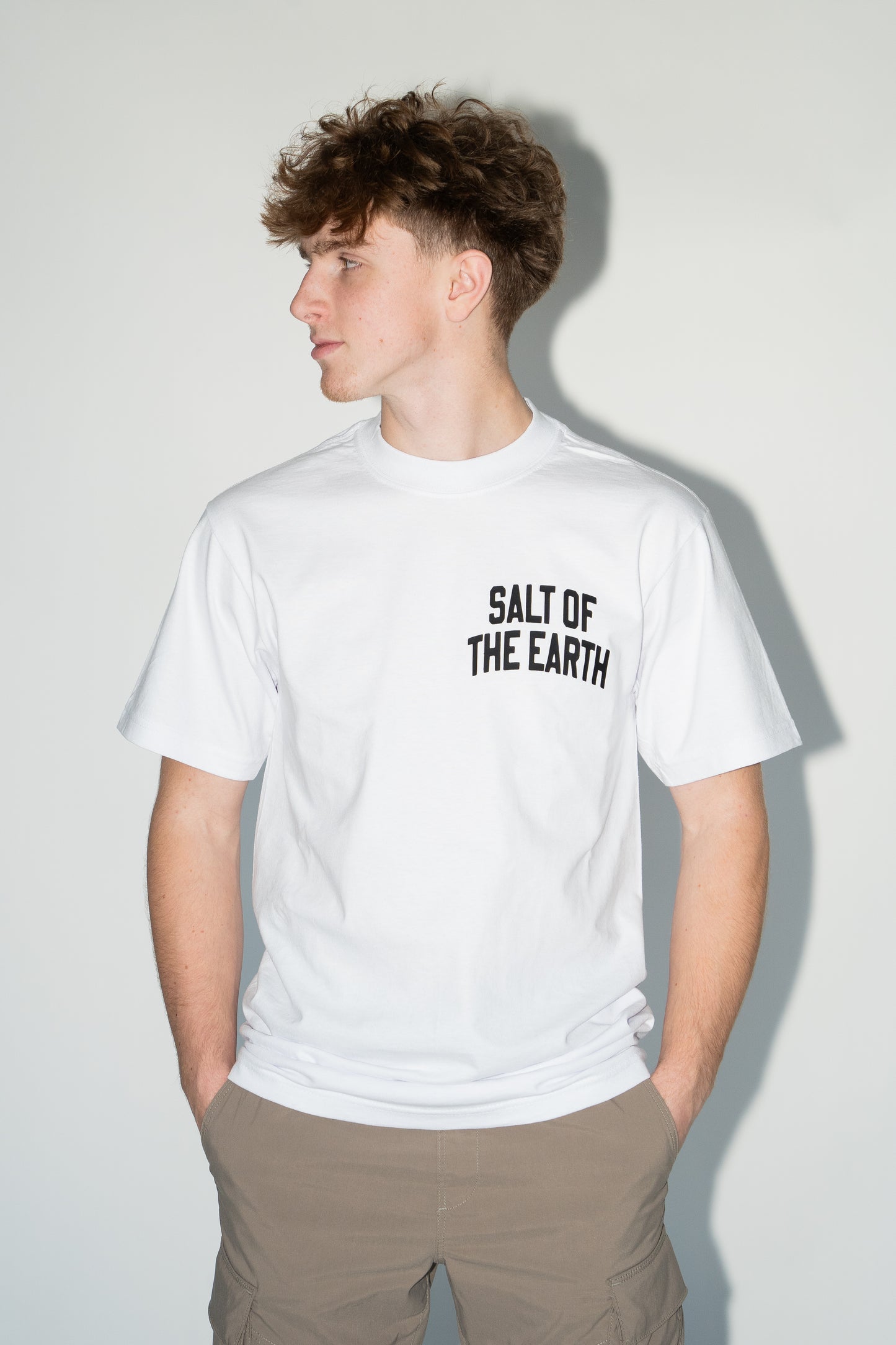 White "MATTHEW 5:13" Tee