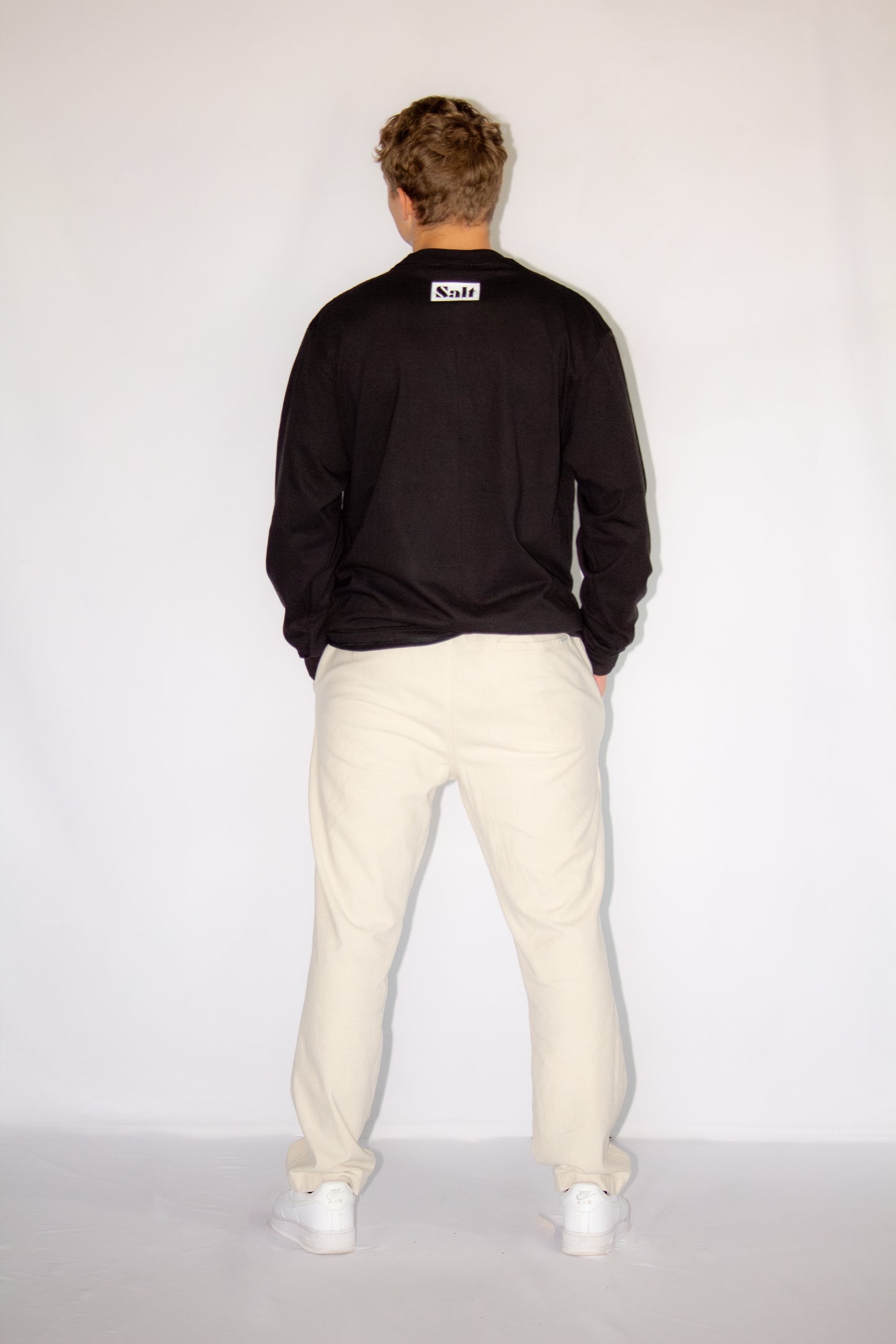 Long-Sleeve Basic Black