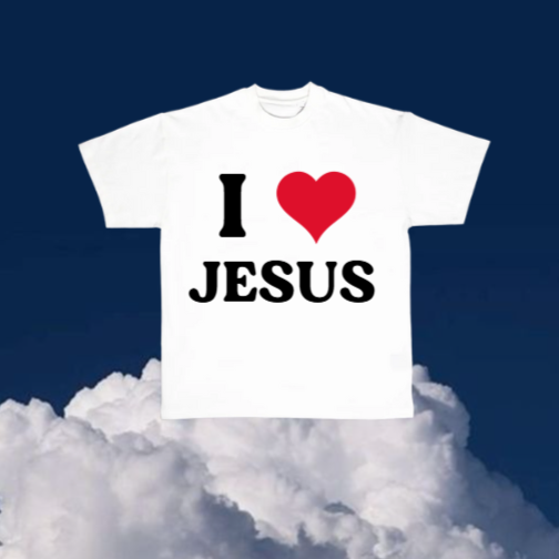 I ❤️ JESUS White