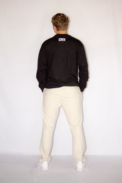 Long-Sleeve Basic Black